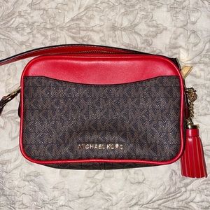 Michael Kors leather crossbody/belt bag.